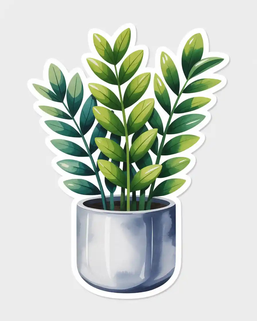 ZZ Plant Sticker