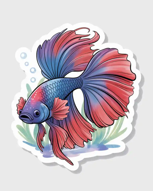 Betta Fish Sticker