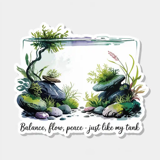 Balance Flow Peace Sticker
