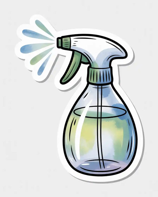 Spray Bottle Sticker
