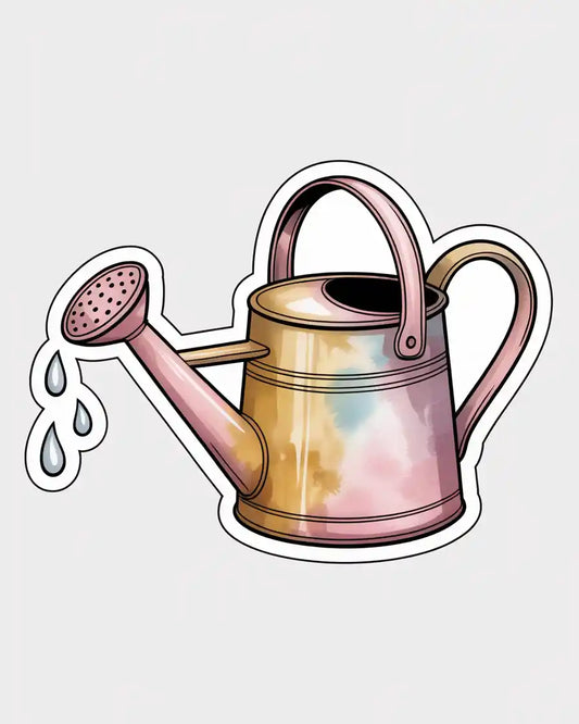 Watering Can Sticker