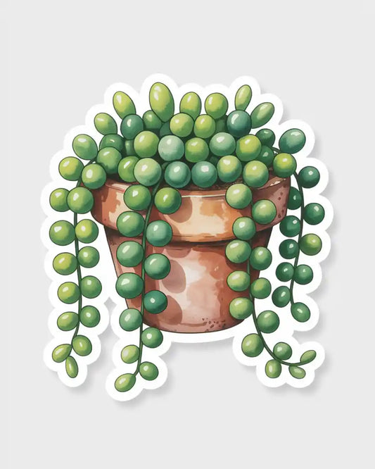 String of Pearls Sticker